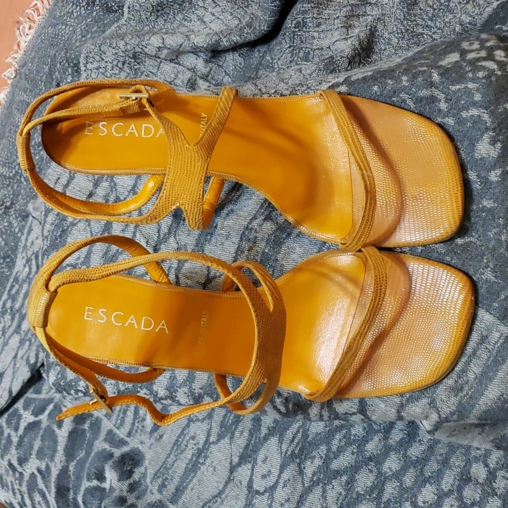 Escada Strappy Sandals